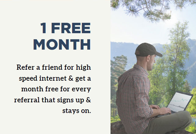 1 Free Month graphic